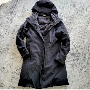 Arc'teryx  Centrale knee-length, goosedown, Gore-tex, winter parka jacket